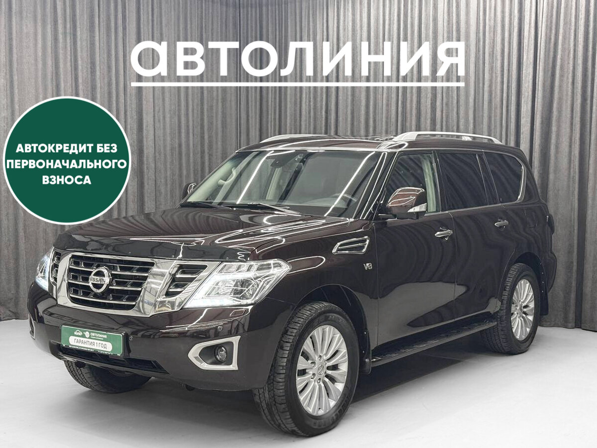Автомобиль в рассрочку в Красноярске - Nissan Patrol, VI (Y62) Рестайлинг купить за 2350000 рублей. 96003, Nissan Patrol, VI (Y62) Рестайлинг